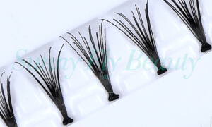 Premade Fans Flare Cluster Lashes FC12A