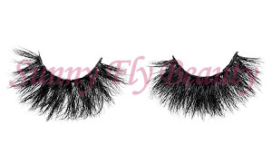 3D Long Drametic Mink Fur Eyelashes-ML03