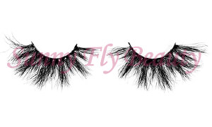 3D Long Drametic Mink Fur Eyelashes-ML08