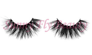 3D Long Drametic Mink Fur Eyelashes-ML16