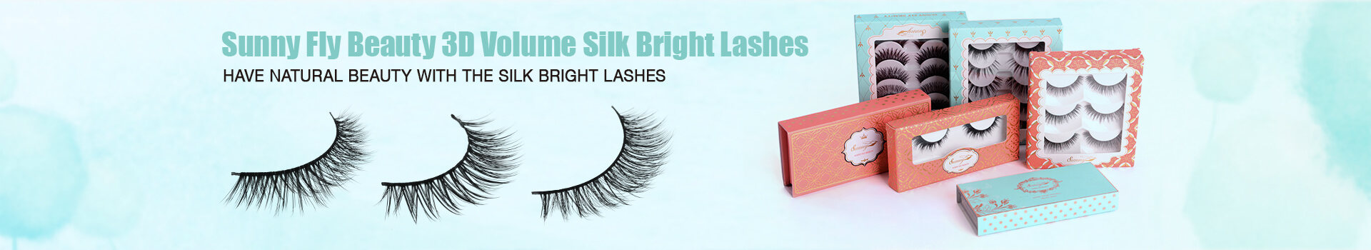 3D Volume Silk Bright Eyelashes