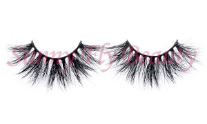 3D Long Drametic Mink Fur Eyelashes-ML25