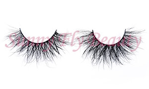 3D Long Drametic Mink Fur Eyelashes-ML26