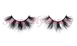 3D Long Drametic Mink Fur Eyelashes-ML46