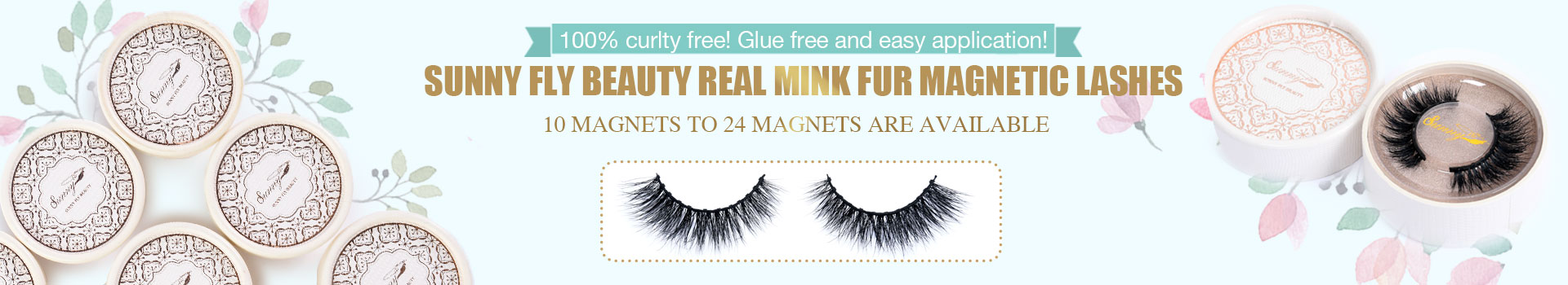 3D Mink Magnetic Eyelashes ME03