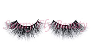 3D Long Drametic Mink Fur Eyelashes-ML36